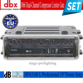 dB/dbx power amplifier HPA3100 L /1066 comp/limit SET